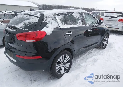 2015 Kia Sportage Ex z USA, uszkodzony, nr VIN KNDPCCAC6F7758022